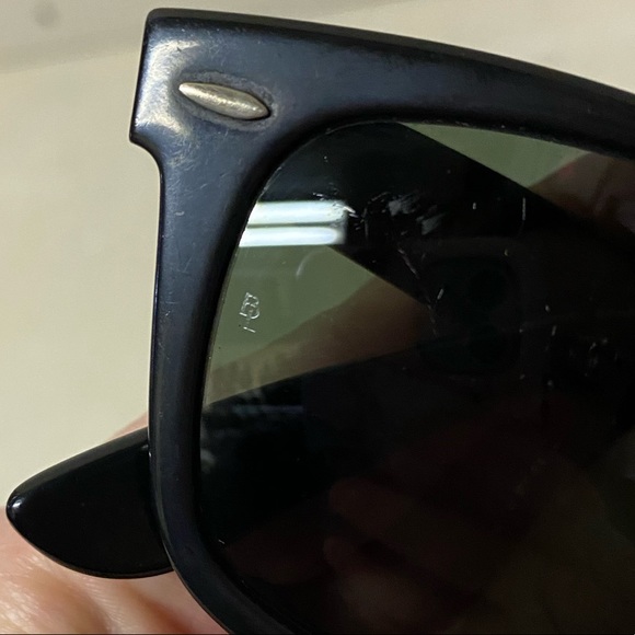 SUNGLASSES | Rare Vintage B&L Ray-Ban USA Wayfarer sunglasses - Picture 2 of 9